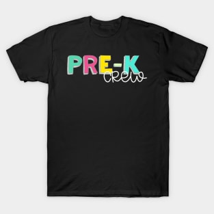 Prekindergarten crew staff T-Shirt